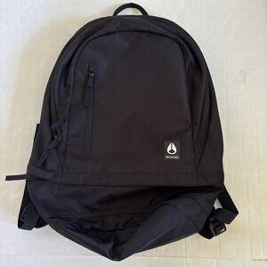 NIXON TrapsBack Pack w/Laptop Compartment And Others & Skateboard Straps, Black